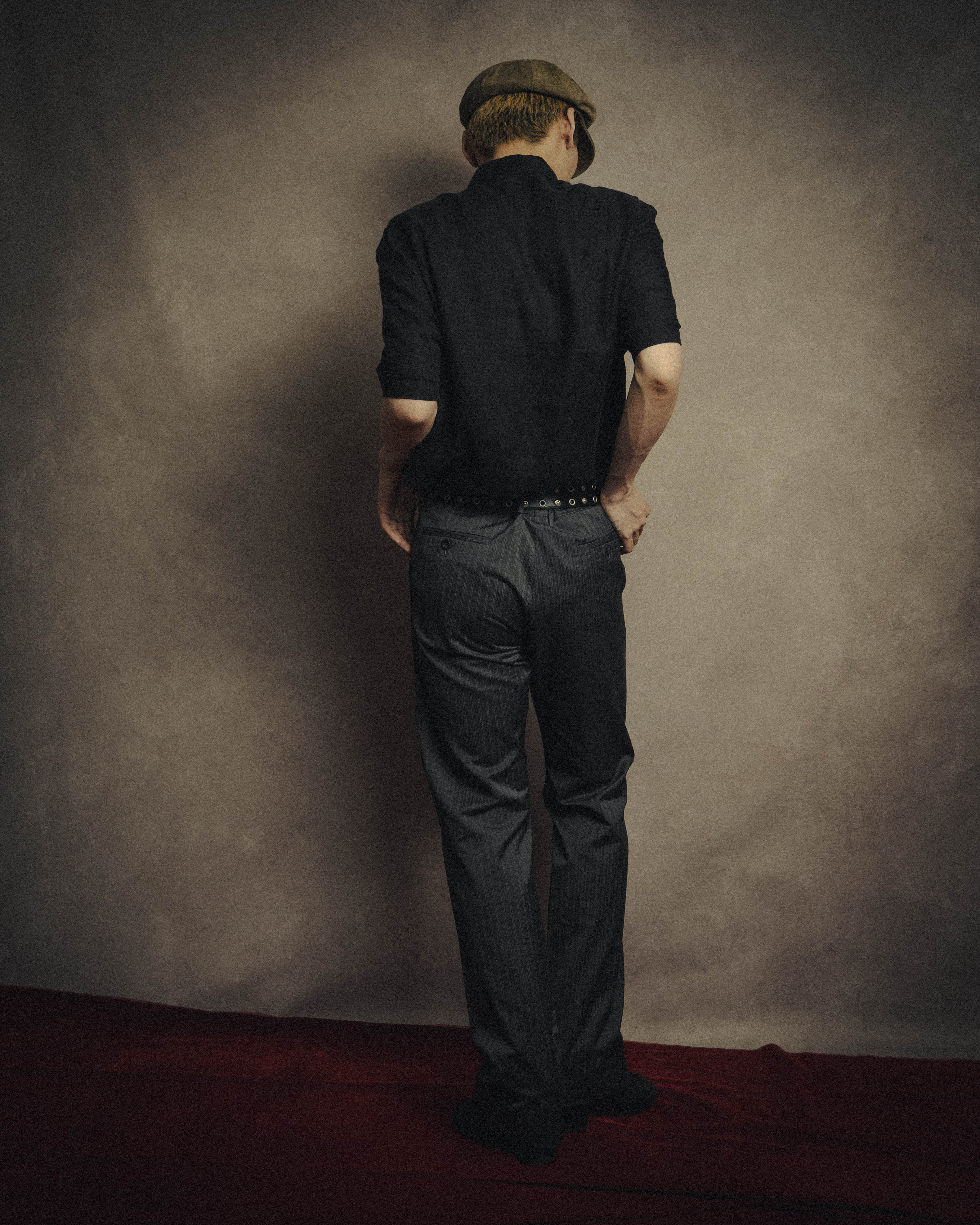 -MOOD MILLÉSIMES- 00’s pin-striped tailored dress trousers