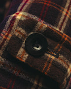 “sacai” 2010's Tartan wool cashmere padded hybrid coat