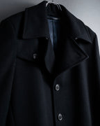 "VIKTOR&ROLF" Sculptural lapel melton coat