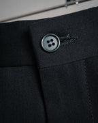 “EMPORIO ARMANI” 90’s-00’s High-waisted wide slacks