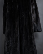 "GUCCI" Semi-custom atelier work fur long coat