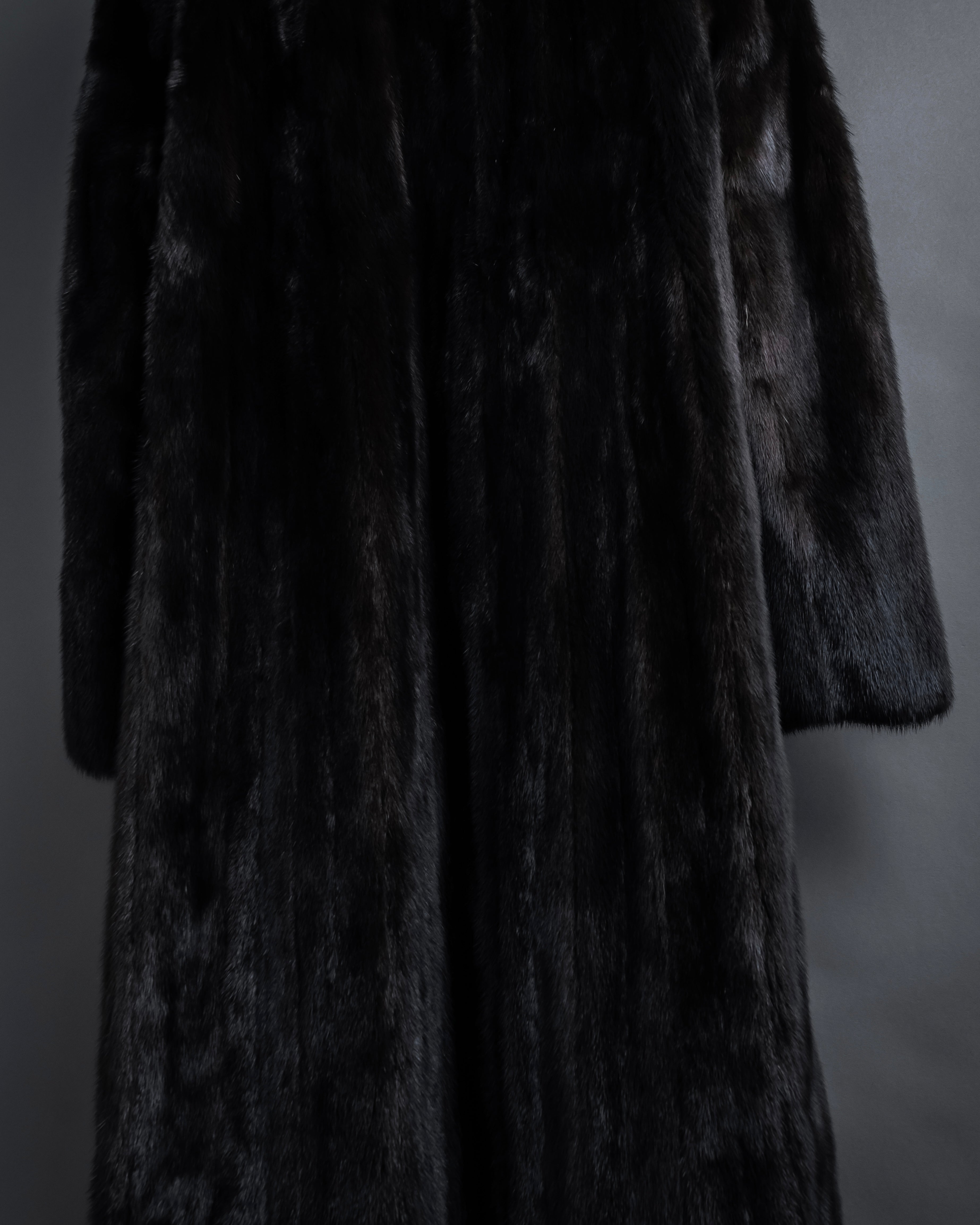 "GUCCI" Semi-custom atelier work fur long coat