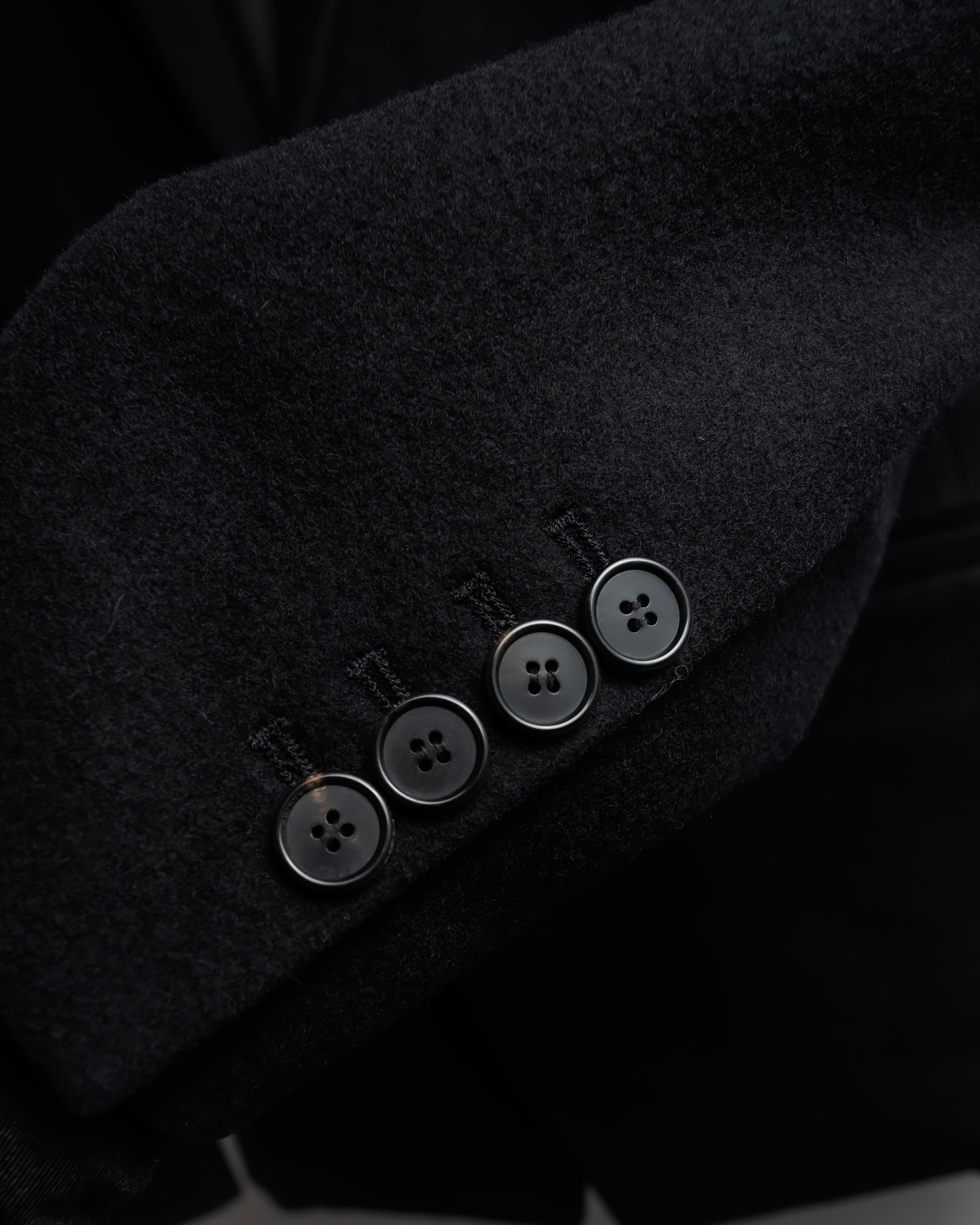 "Juun.J" Zip-up blouson docking design jacket