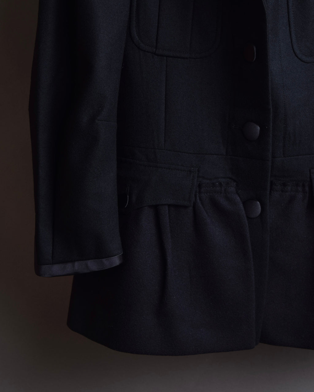 "MIU MIU" Military details trimmings tailored jacket