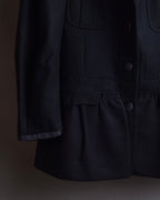"MIU MIU" Military details trimmings tailored jacket