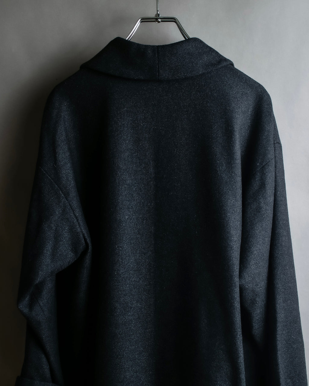 "ETRO" Shawl collar belted mid-length coat