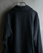 "ETRO" Shawl collar belted mid-length coat