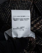 "Ernesto" Glen plaid flannel tailored jacket