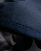 "COMME des GARCONS HOMME DEUX" Different material tailored jacket