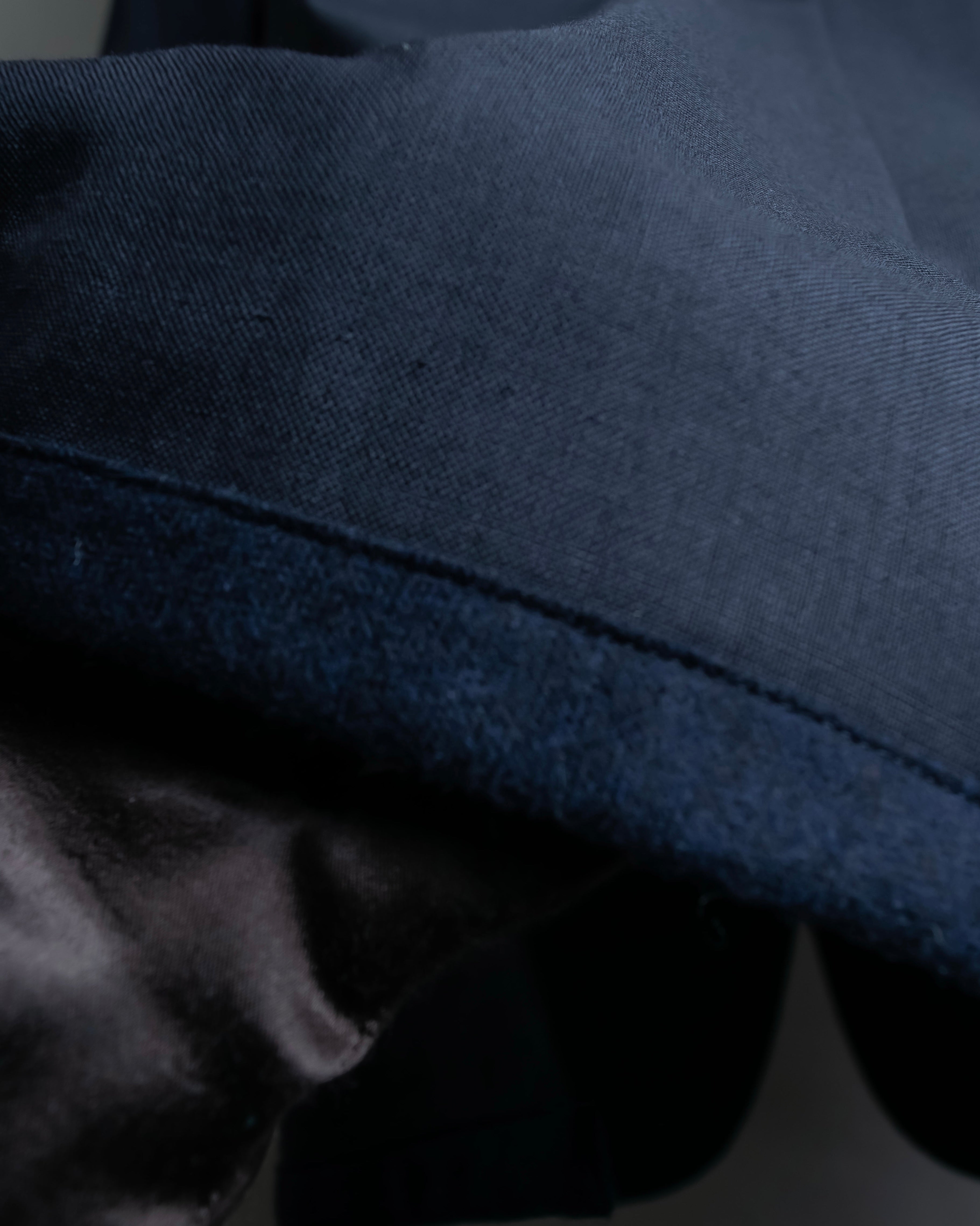 "COMME des GARCONS HOMME DEUX" Different material tailored jacket