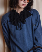 "MAISON MARGIELA" 17SS Asymmetric button line knit