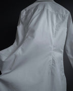 "HERMES" High-quality fine count cotton dress shirt