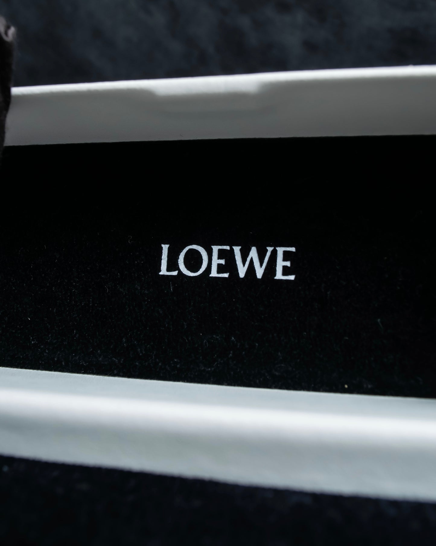 "LOEWE" Butterfly frame silver temple sunglasses