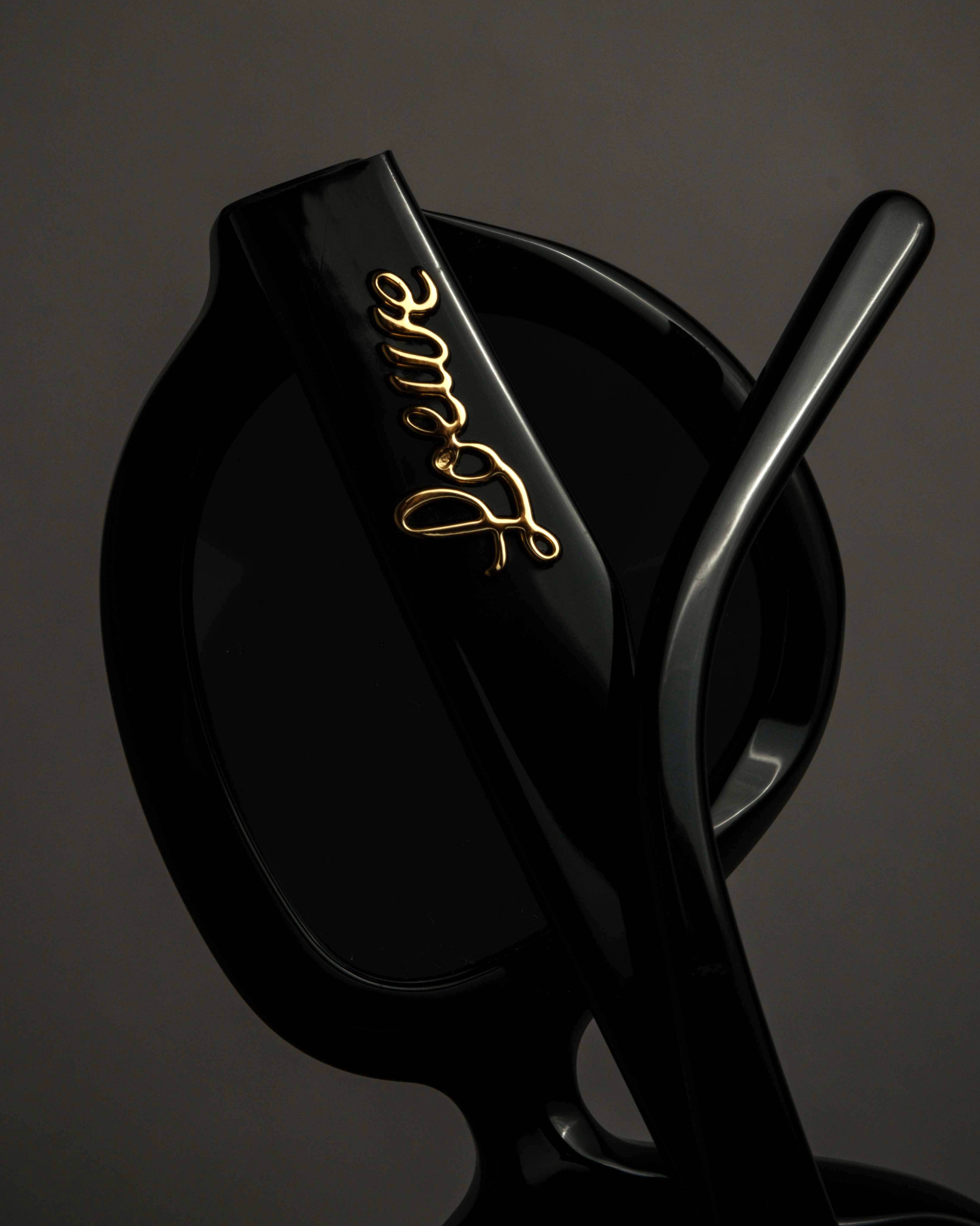 "LOEWE" Thick rim oval frame sunglasses