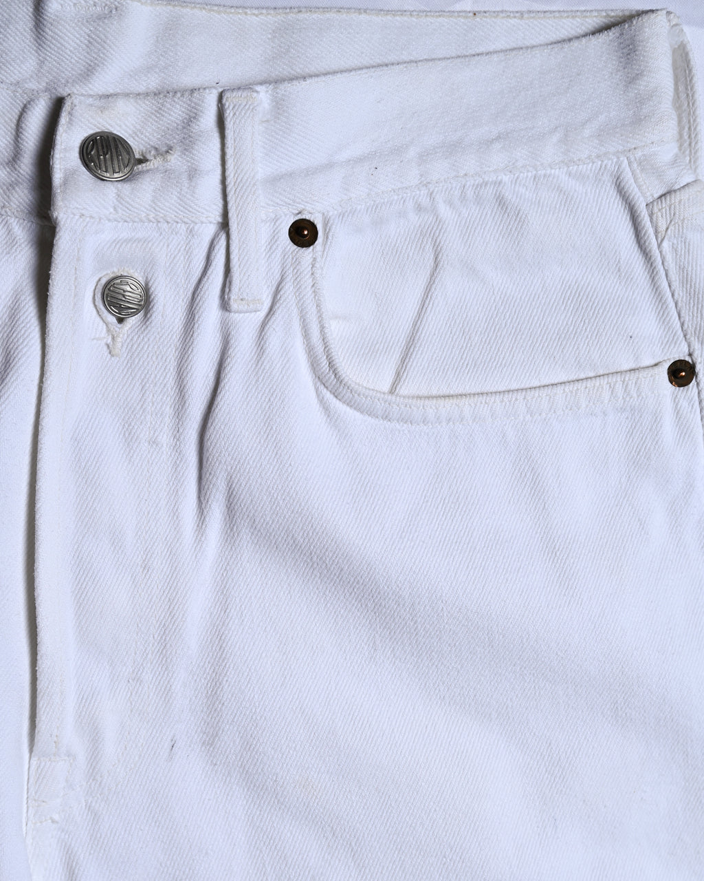 REPLAY/ 901 Regular Silhouette Vintage White Denim