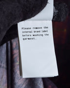 "John Galliano" Layered oriental check pattern pullover