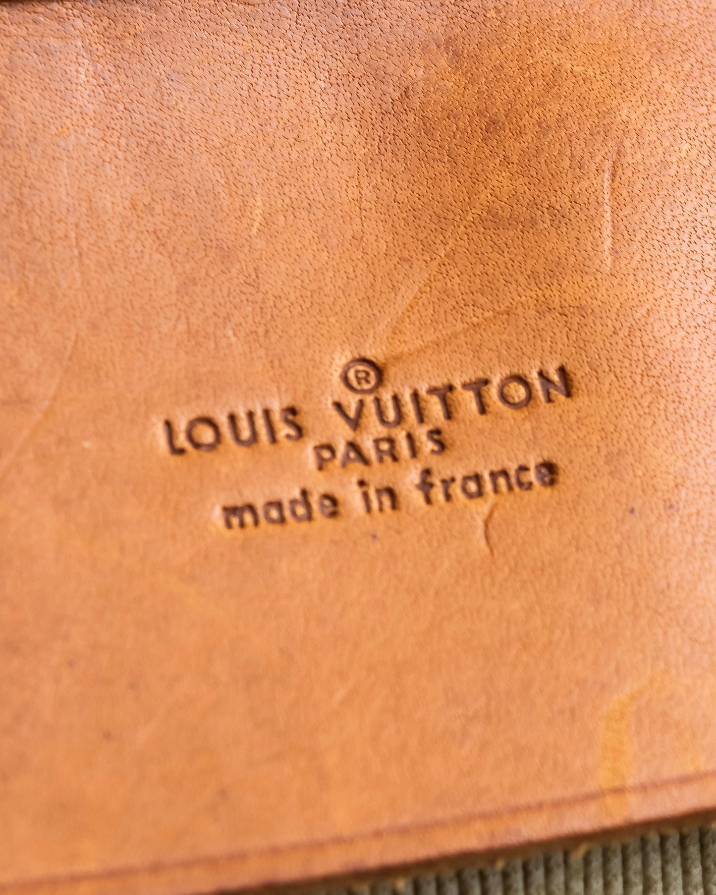 "LOUIS VUITTON" Porto document voyage monogram pattern boston bag