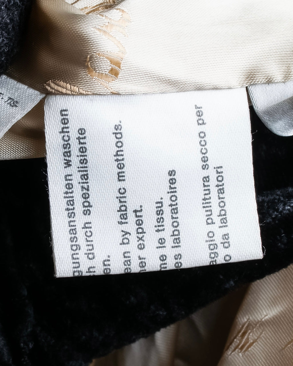 "Max Mara"
 Swakara fer collar oversized wrap style chester coat