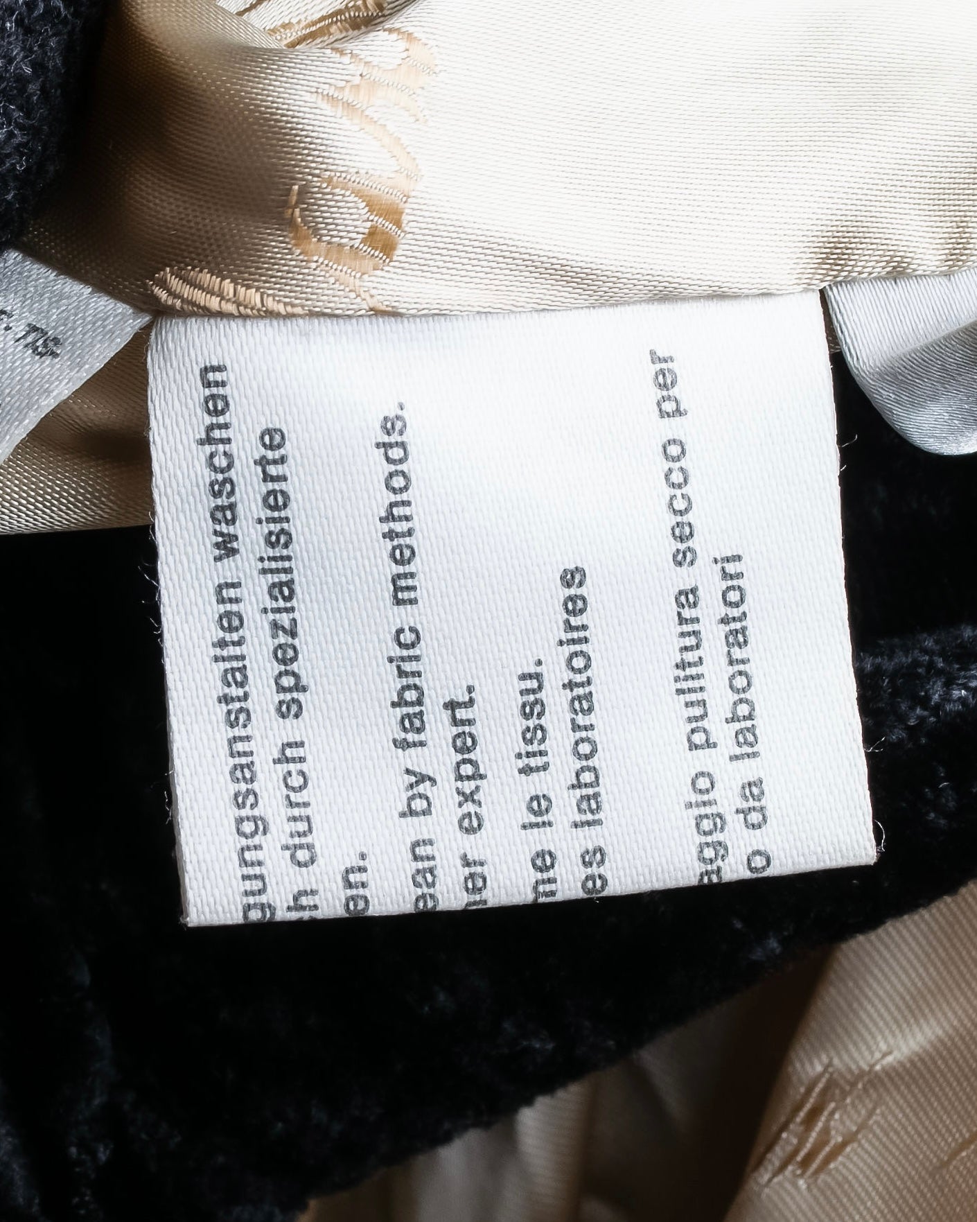 "Max Mara"
 Swakara fer collar oversized wrap style chester coat