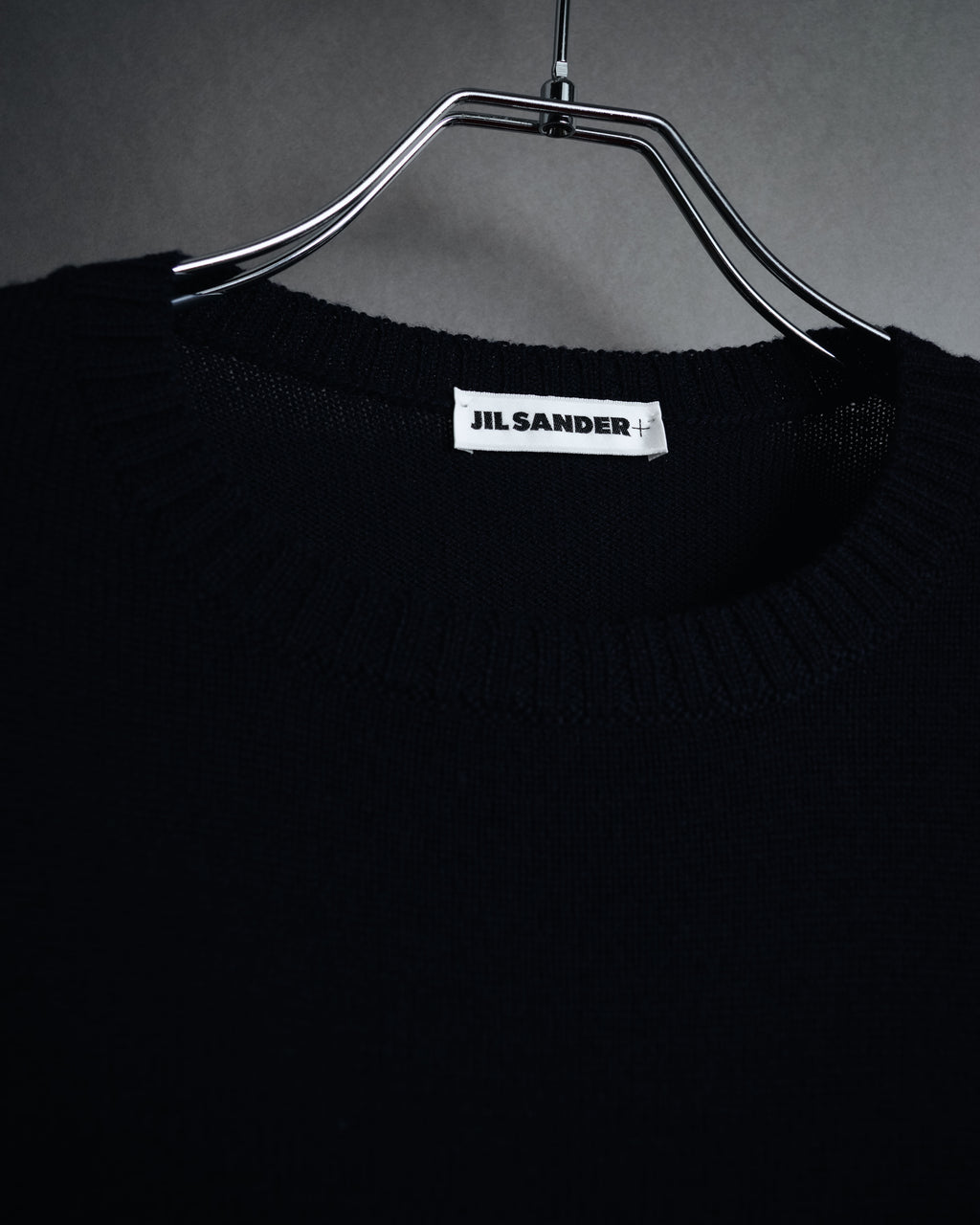 "JIL SANDER" 2019 Refined new minimal wool crewneck knit