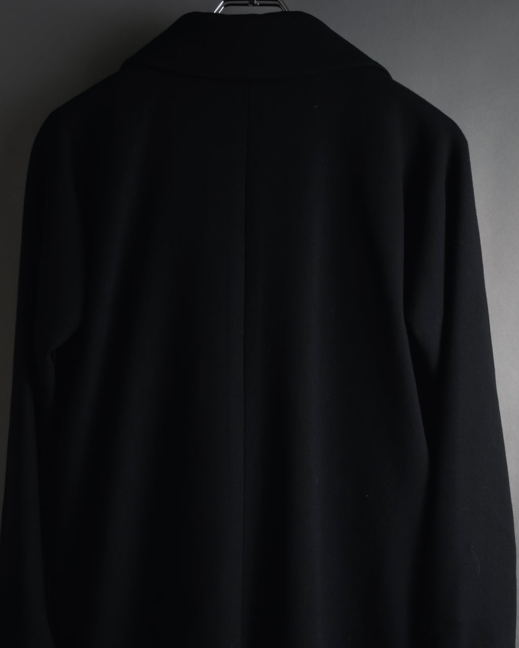 Abrigo de lana de sastrería minimalista de los años 90-00 de Dolce & Gabbana