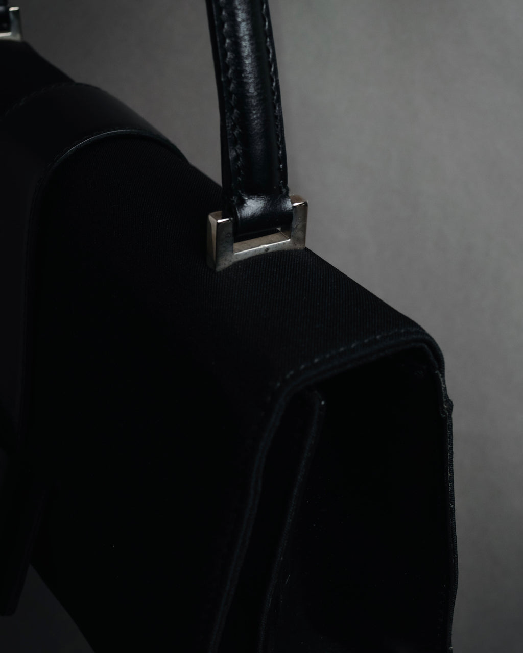 "Salvatore Ferragamo" 90’s-00’s Archive shoe embossed leather shoulder bag