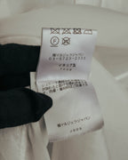 “Maison Margiela” 2018’s-20’s Cupro sheer white shirt