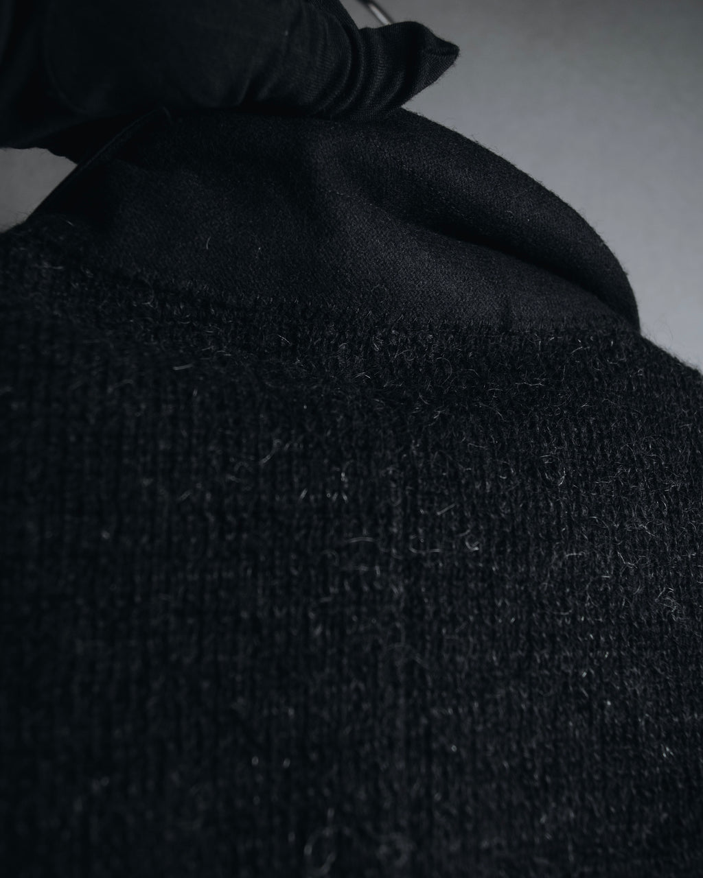 –SPECIAL– "JUNYA WATANABE COMME des GARÇONS MAN" 2015AW mohair blend satin shawl lapels jacket