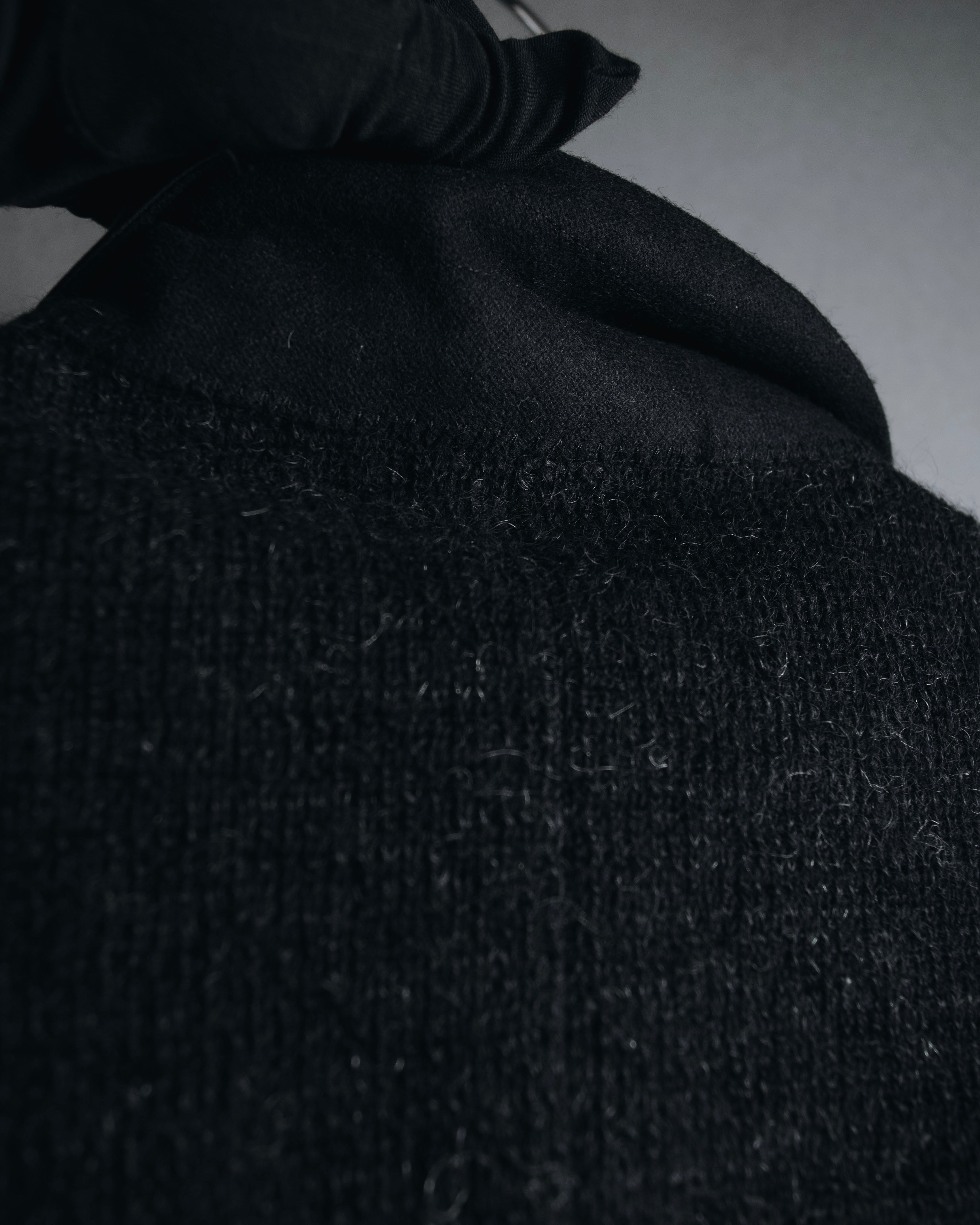 –SPECIAL– "JUNYA WATANABE COMME des GARÇONS MAN" 2015AW mohair blend satin shawl lapels jacket