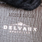 "Delvaux" Front D metal charm design horizontal leather shoulder bag