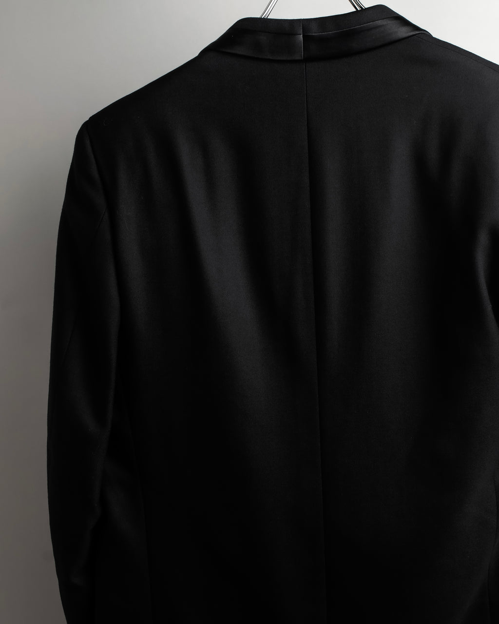 "BALENCIAGA" Structured tailored shawl collar jacket