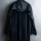 "DIOR" Cape docking fluffy mid length coat