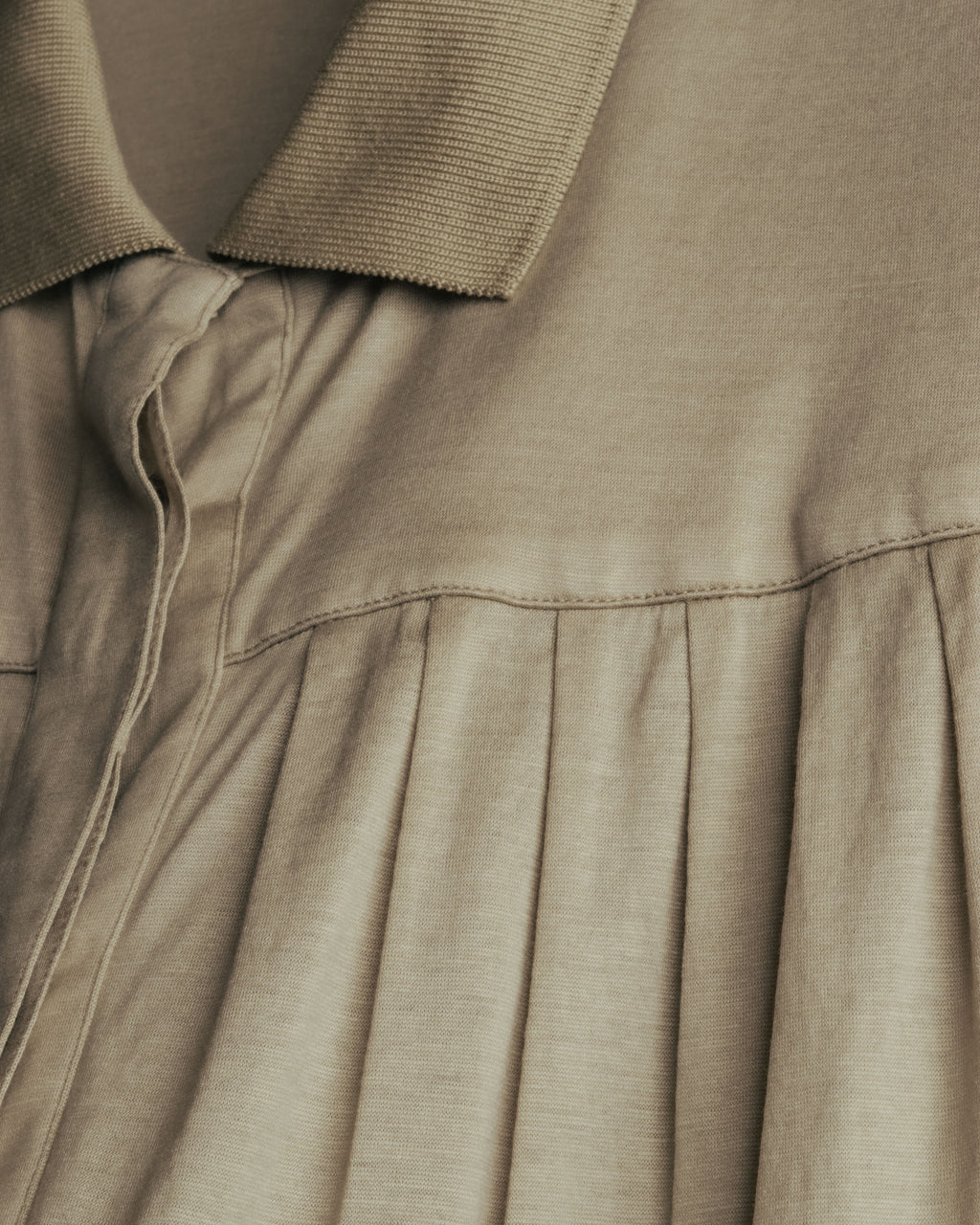 “Christian Dior” 90’s Gathered fly-front jersey blouse