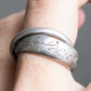 “Celine” Silver 925 engraved double ring