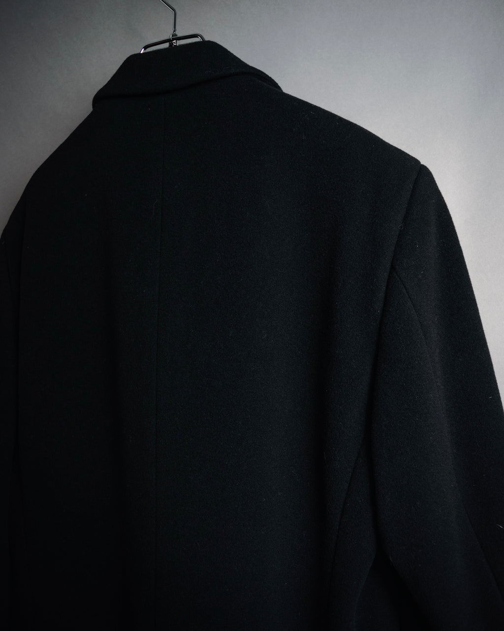 "FENDI" 00’s virgin wool chesterfield coat