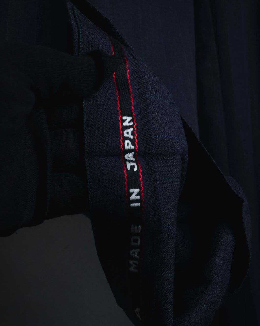 "BALENCIAGA" Tailored Two-Piece Suit Set with Subtle Pinstripes