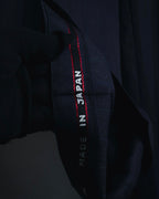 "BALENCIAGA" Tailored Two-Piece Suit Set with Subtle Pinstripes