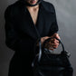 "YOHJI YAMAMOTO +NOIR"" 19AW clasp design 2way leather bag