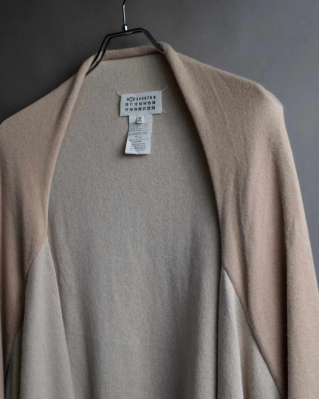 "Maison Martin Margiela" 2012 AW Garment design cardigan