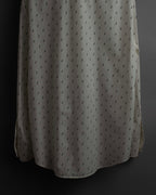 "CELINE" Musical note motif cotton shirt