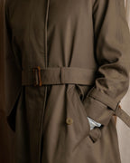 "Burberrys" Water-repellent cotton soutien colour trench coat