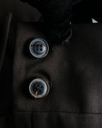 "GIVENCHY" Military patch pocket detail tailored jacket