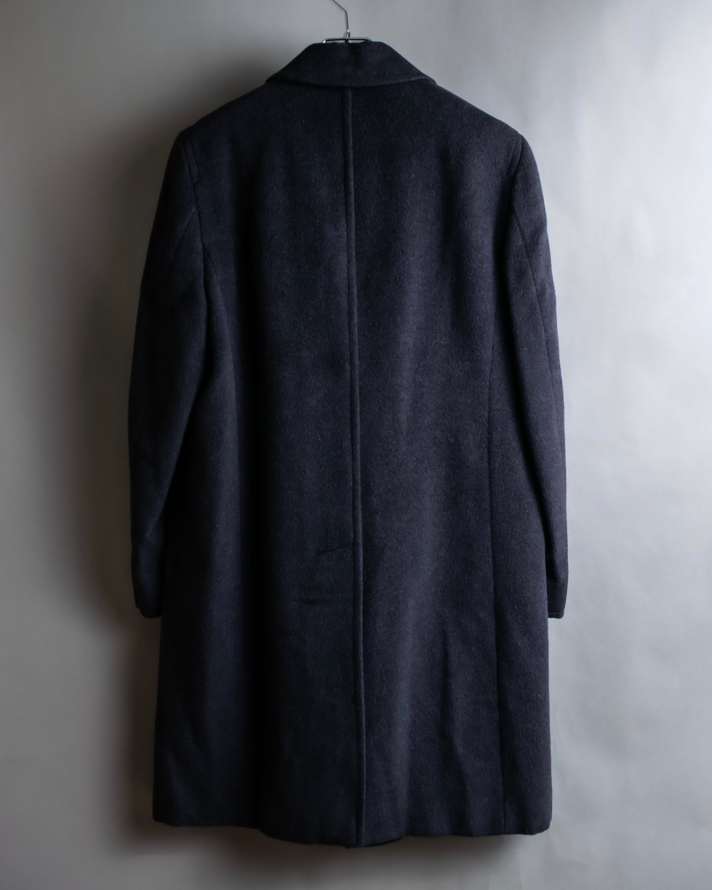 "Max Mara" Straight line silhouette single breasted chester coat