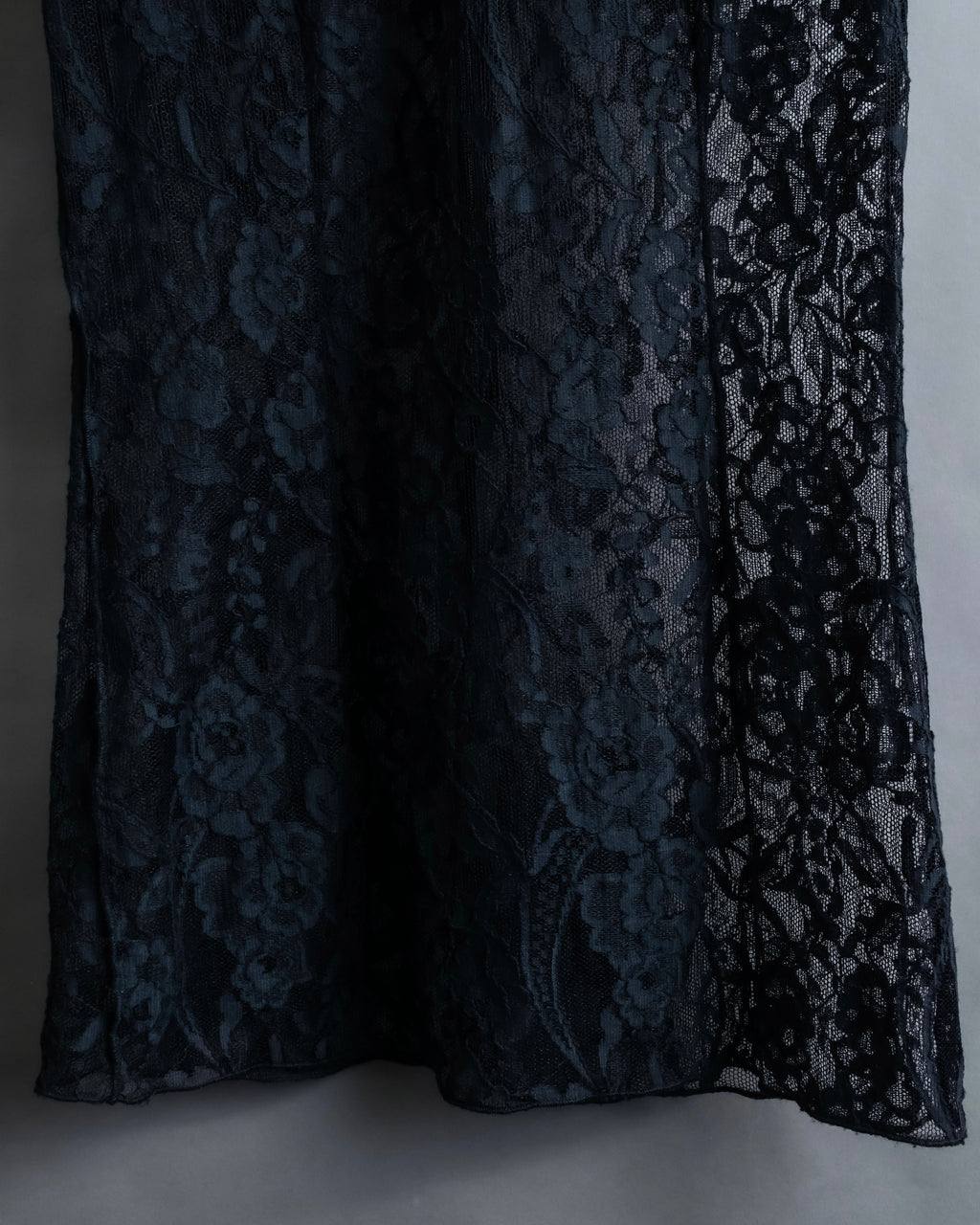 "D&amp;G" Botanical pattern lace shift dress