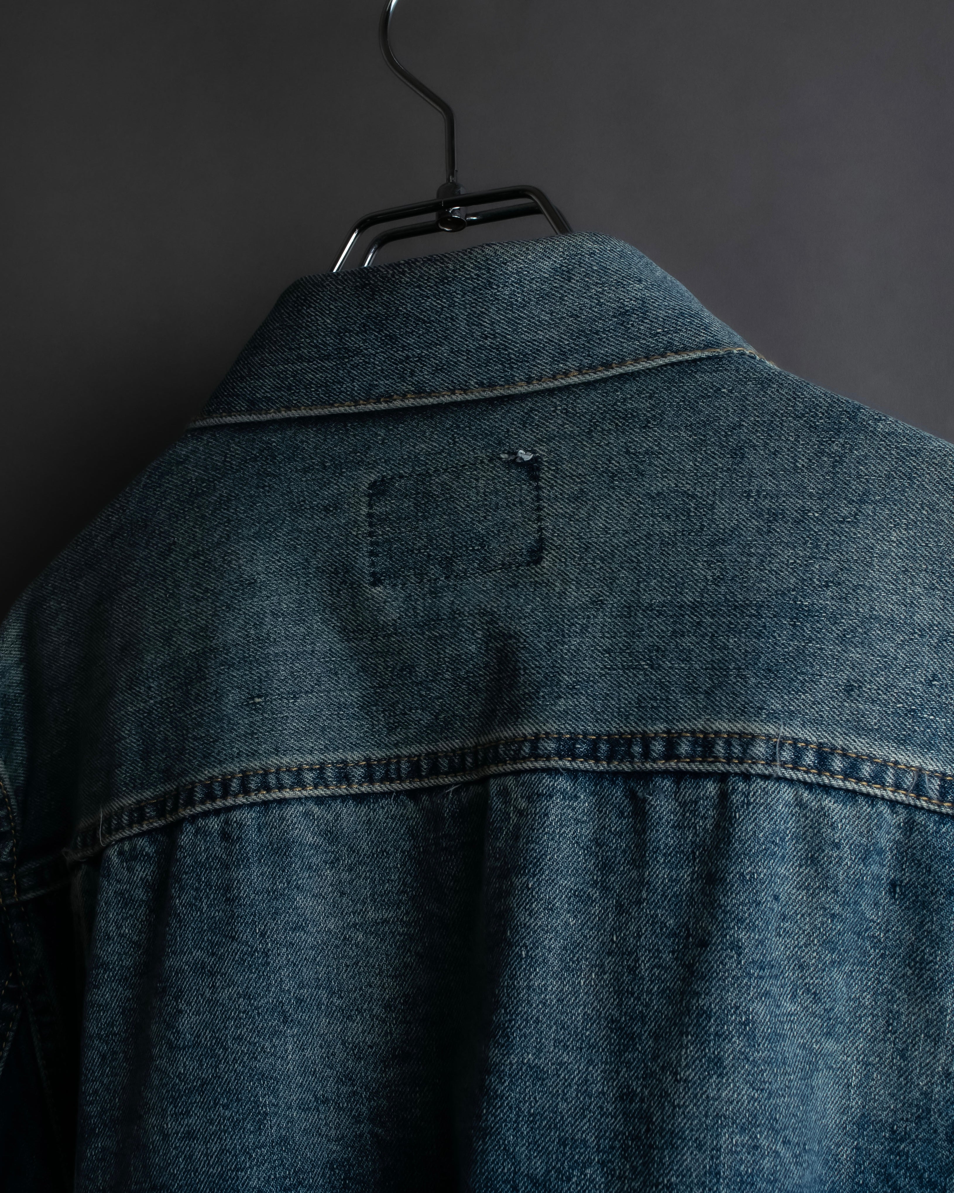 "NUMBER (N)INE" Vintage washed denim jacket