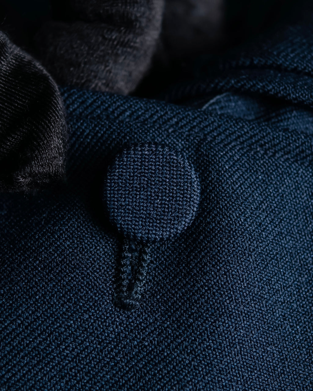 "GUCCI" Deep-tuck wool gently flared slacks