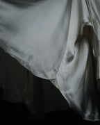 –SPECIAL– "LOEWE" 00’s Satin dolman sleeve destroy edge shirt