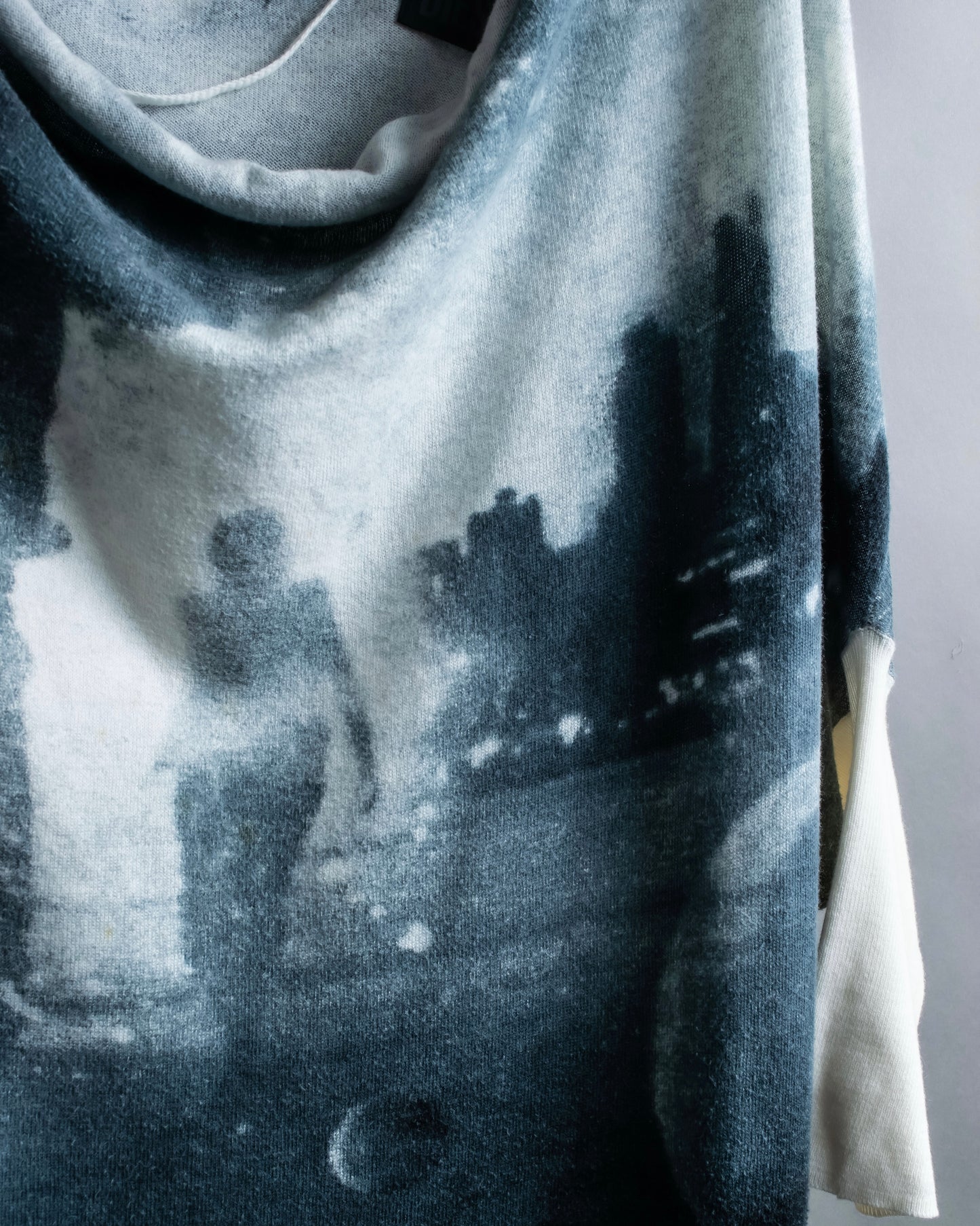 "DIESEL" Space pattern full graphic long tops