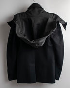 "Juun.J" Zip-up blouson docking design jacket