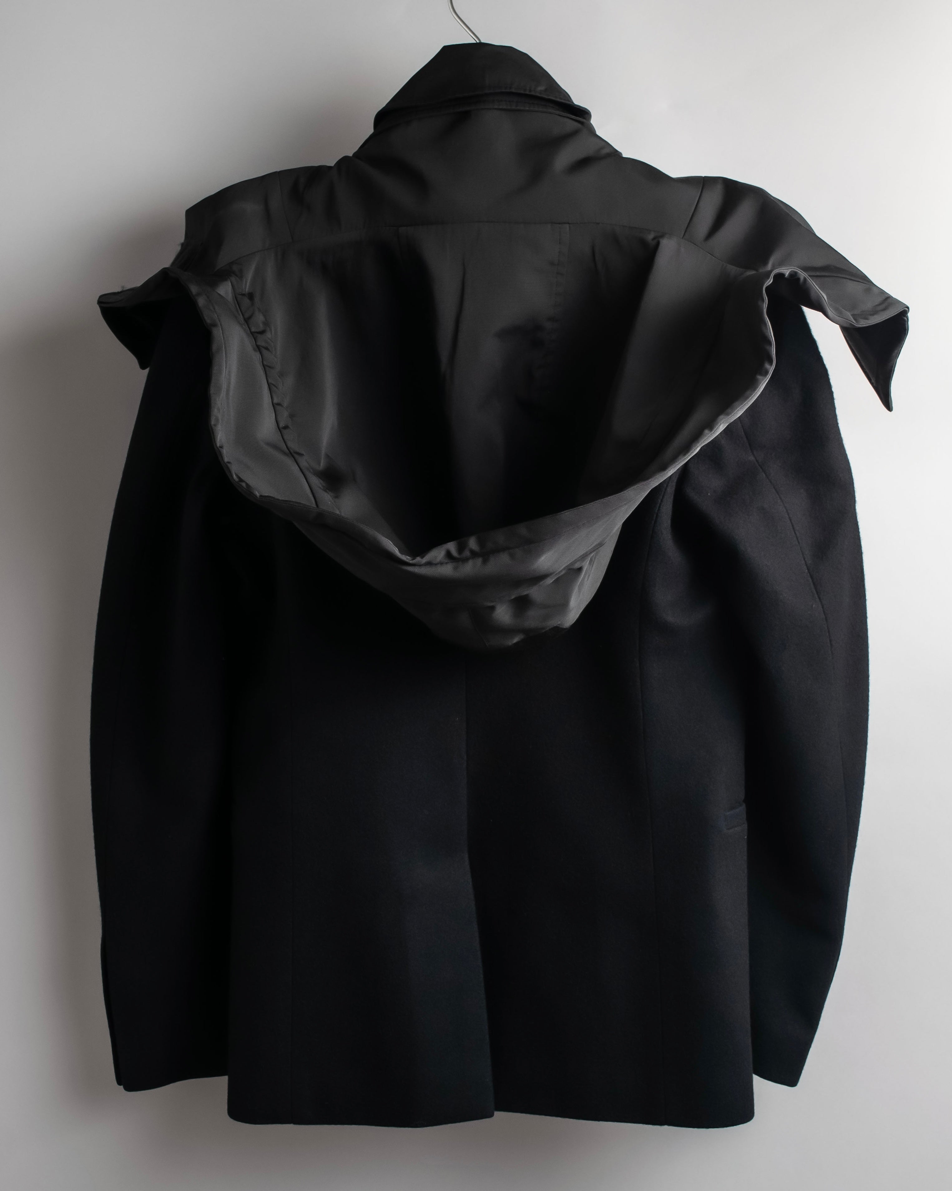 "Juun.J" Zip-up blouson docking design jacket